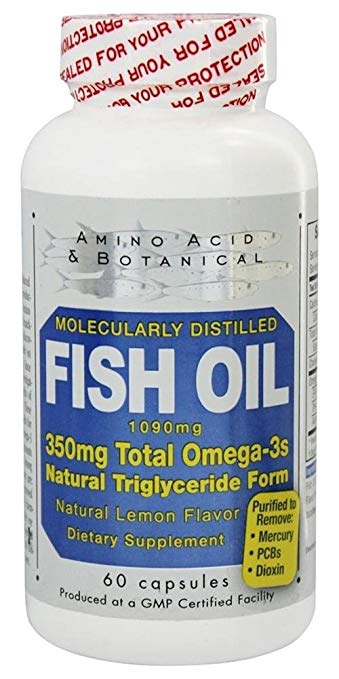 AMINO ACID: Vitamin Omega-3 Fish 1090 MG, 60 cp