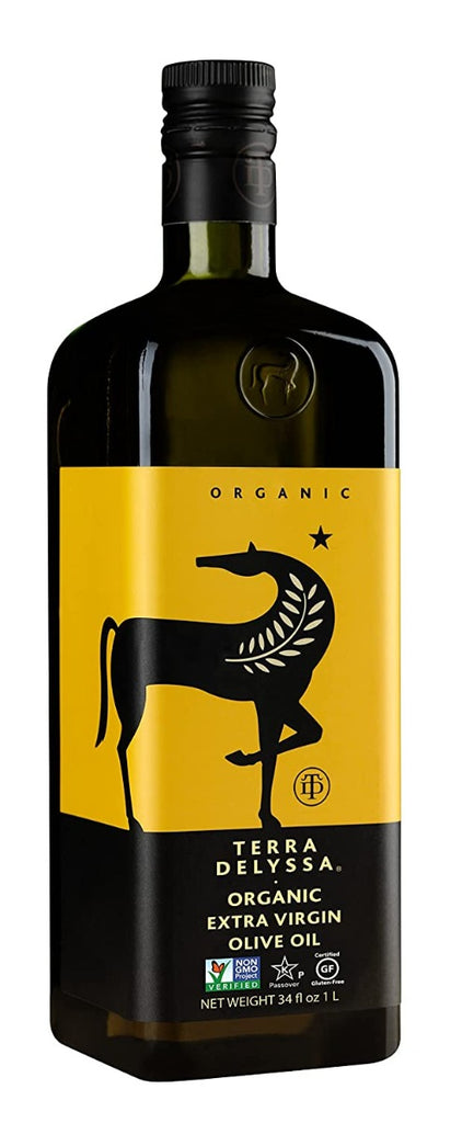 TERRA DELYSSA: Oil Olive Extra Virgin Org, 34 oz