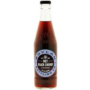 BOYLAN: Soda Diet Black Cherry, 12 oz