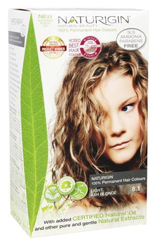 NATURIGIN: Hair Color 8.1 Light Ash Blonde, 3.9 oz