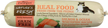 NATURES FRESH: Dog Grain Free Salmon and Ocean White Fish Spinach Cranberry, 2 lb