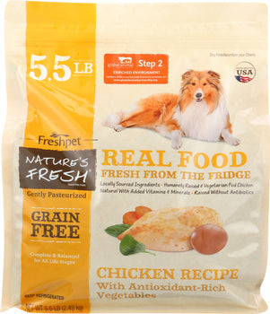 NATURE'S FRESH: Chicken Recipe Dog Food, 5.50 lb