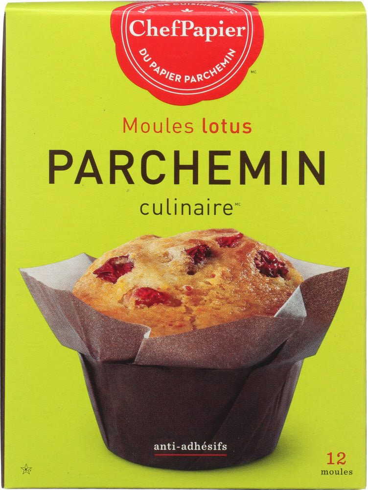 PAPER CHEF: Parchment Cup Lotus, 12 pc