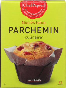 PAPER CHEF: Parchment Cup Lotus, 12 pc