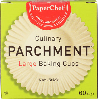 PAPER CHEF: Large Culinary Parchment Baking Cups, 60 Count