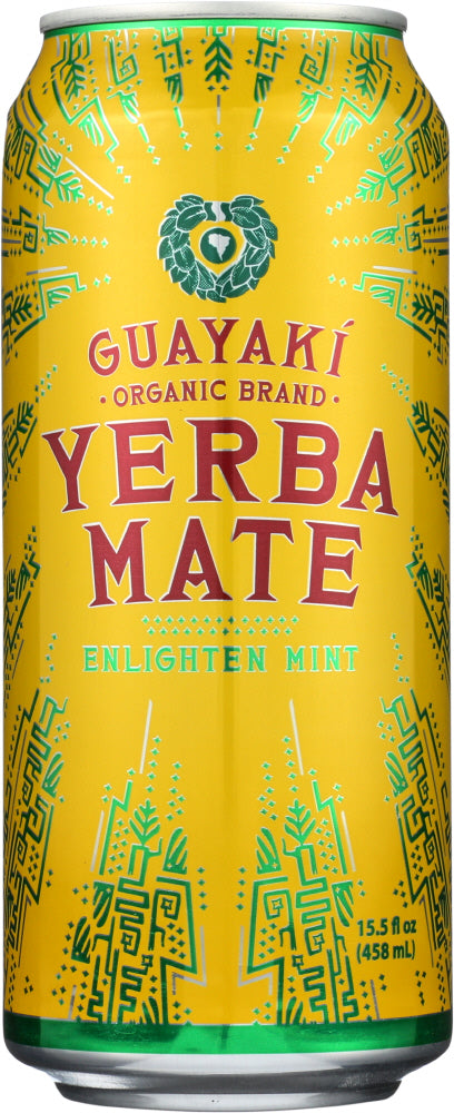 GUAYAKI: Organic Yerba Mate Enlighten Mint, 15.5 oz