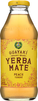 GUAYAKI: Organic Yerba Mate Peach Terere, 16 oz