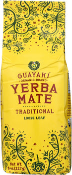 GUAYAKI: Organic Yerba Mate Traditional Loose Leaf, 8 oz