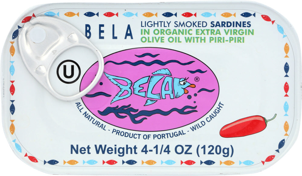 BELA: Sardines Hot Sauce, 4.25 oz