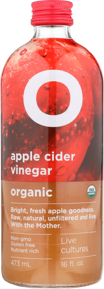 O: Vinegar Apple Cider Organic, 16 oz