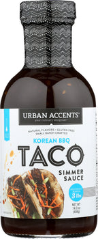 URBAN ACCENTS: Korean BBQ Taco Sauce, 14.3 oz