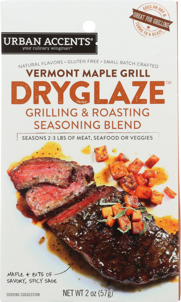 URBAN ACCENTS: Vermont Maple Grill Dryglaze Seasoning, 2 oz