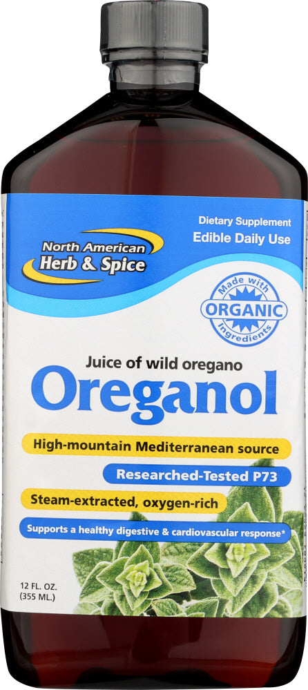 NORTH AMERICAN HERB: Juice of Oregano, 12 oz