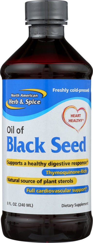 NORTH AMERICAN HERB: Oil of Black Seed, 8 fo