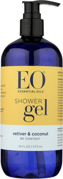 EO: Shower Gel Vetiver and Coconut, 16 oz
