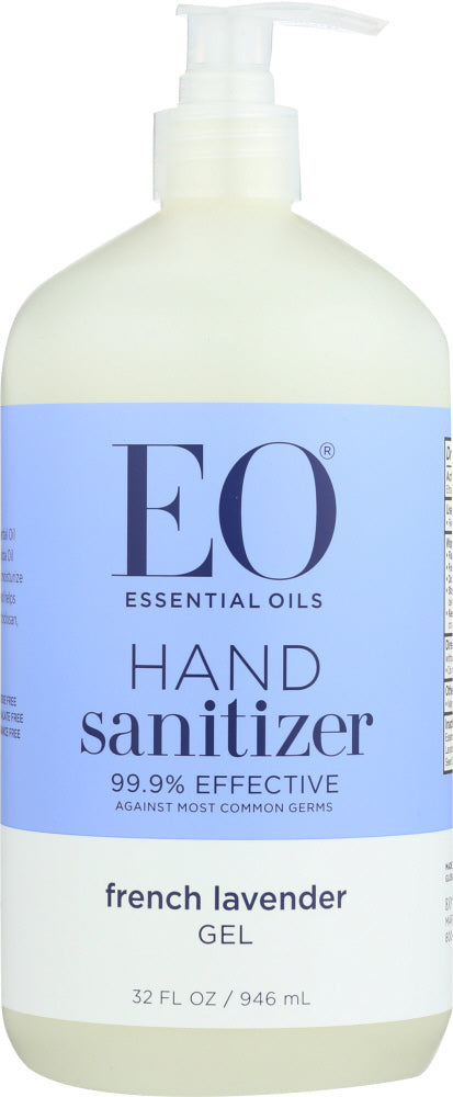 EO: Hand Sanitizer Gel Lavender, 32 oz