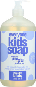 EO PRODUCTS: Everyone for Kids 3-in-1 Lavender Lullaby Soap, 32 oz