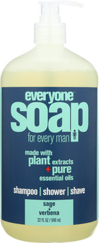 EVERYONE: Men¡¯s Soap Lemon Verbena Sage, 32 oz