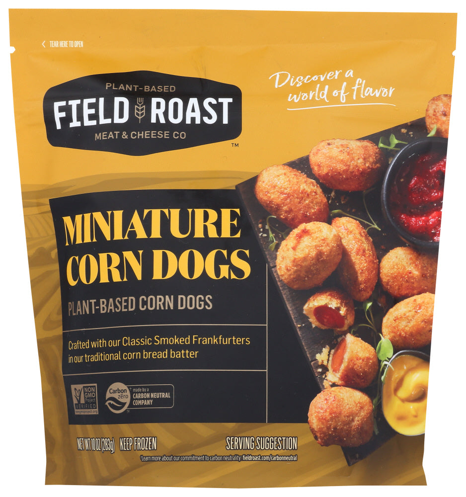 FIELD ROAST: Corn Dog Miniature, 10 oz