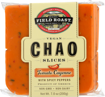 FIELD ROAST: Chao Slices Tomato Cayenne Cheese, 7 oz