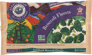 STAHLBUSH ISLAND FARMS: Broccoli Florets, 10 oz