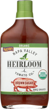 NAPA VALLEY HEIRLOOM TOMATO CO: BBQ Sauce Brown Sugar, 16 oz