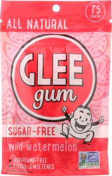 GLEE GUM: Sugar-Free Wild Watermelon, 75 Pieces