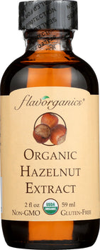 FLAVORGANICS: Extract Hazelnut Organic, 2 oz