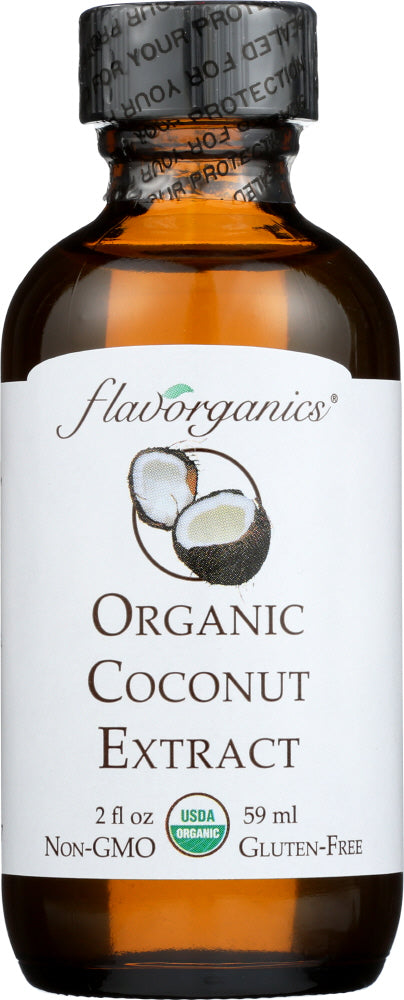 FLAVORGANICS: Extract Coconut Organic, 2 oz