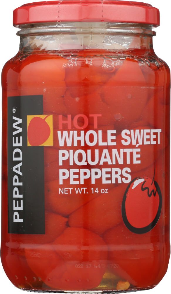 PEPPADEW: Pepper Red Whole Hot, 14 oz