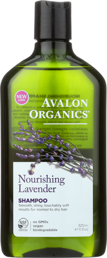 AVALON ORGANICS: Shampoo Nourishing Lavender, 11 oz