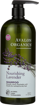 AVALON ORGANICS: Shampoo Nourishing Lavender, 32 oz