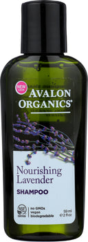 AVALON ORGANICS: Shampoo Lavender, 2 oz