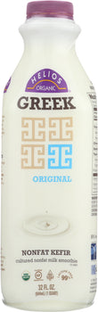 HELIOS: Greek Original Nonfat Kefir, 32 oz