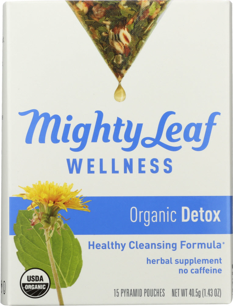 MIGHTY LEAF: Tea Detox Wellness Organic, 15 bg