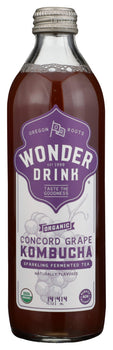 KOMBUCHA WONDER DRINK: Tea Concord Grape, 14 oz