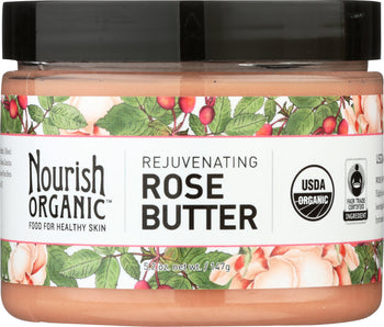 NOURISH: Organic Rejuvenating Rose Butter, 5.2 oz