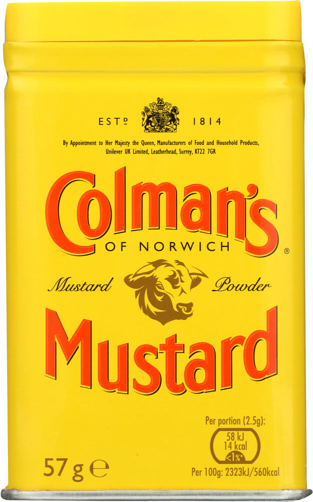 COLMANS: Mustard Double Superfine Powder, 2 oz