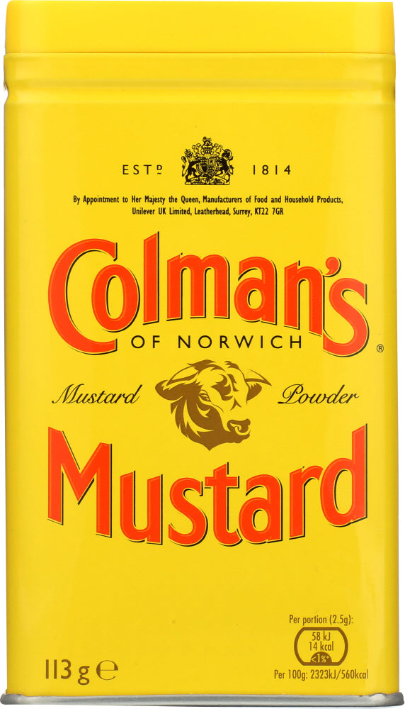 COLMAN'S: Dry Mustard, 4 oz