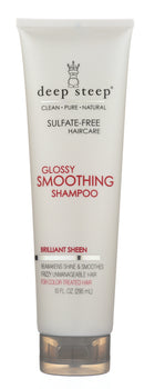 DEEP STEEP: Glossy Smoothing Shampoo, 10 oz