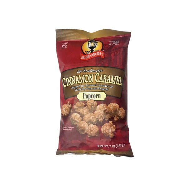 GASLAMP POPCORN: Cinnamon Caramel Popcorn, 7 oz