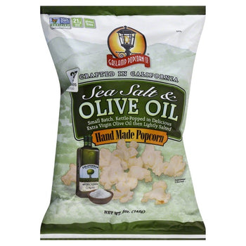 GASLAMP POPCORN: Sea Salt & Olive Oil Popcorn, 5 oz