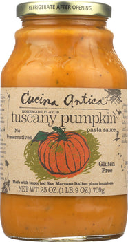 CUCINA ANTICA: Pasta Sauce Tuscany Pumpkin, 25 oz