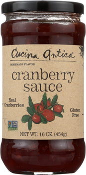 CUCINA ANTICA: Cranberry Sauce, 16 oz