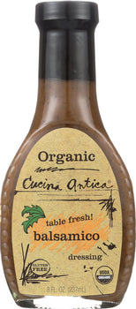 CUCINA ANTICA: Organic Dressing Balsamico, 8 oz