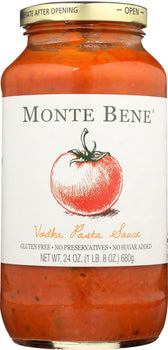 MONTE BENE: Sauce Pasta La Vodka, 24 oz