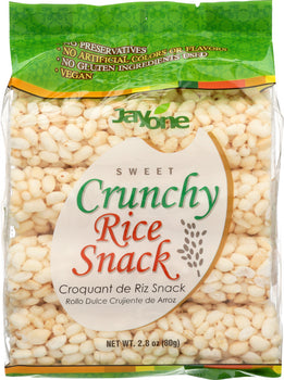 JAYONE: Crunchy Rice Snack Sweet, 2.8 oz