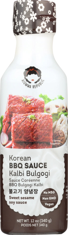 JAYONE: Sweet Sesame Sauce Korean Bbq, 12 oz