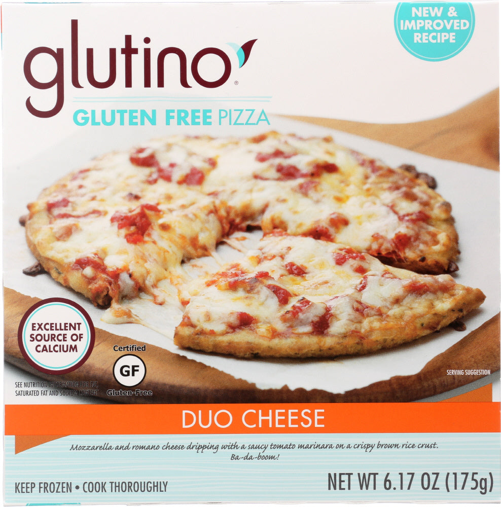 GLUTINO: Duo Cheese Pizza, 6.2 oz