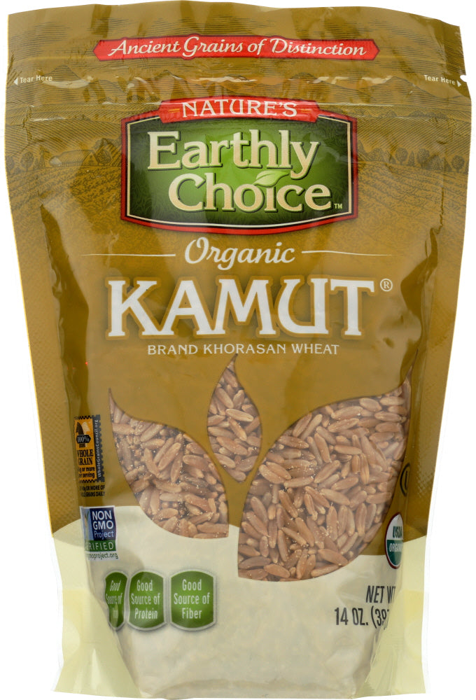 NATURES EARTHLY CHOICE: Organic Kamut Grain, 14 oz